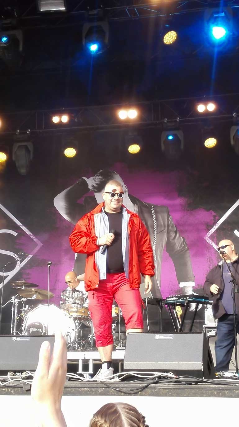 Sillanpää Karjurockissa.