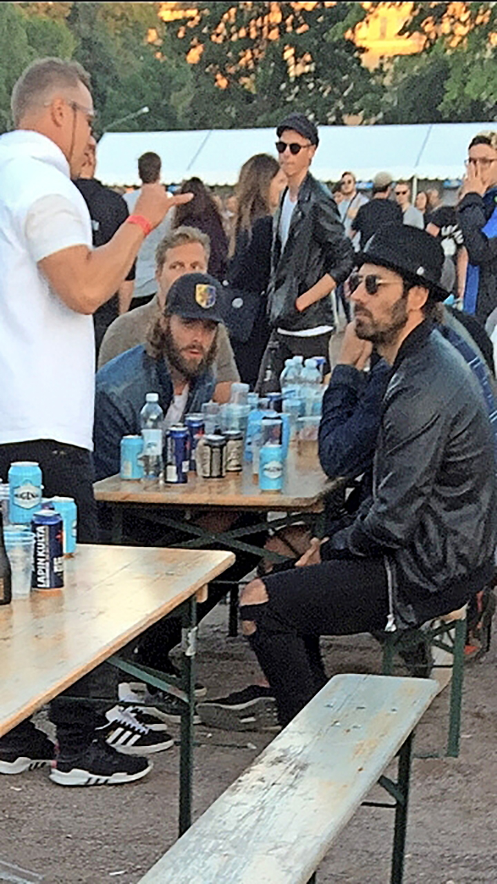 Ville Leino ja Kimmo Pikkarainen.