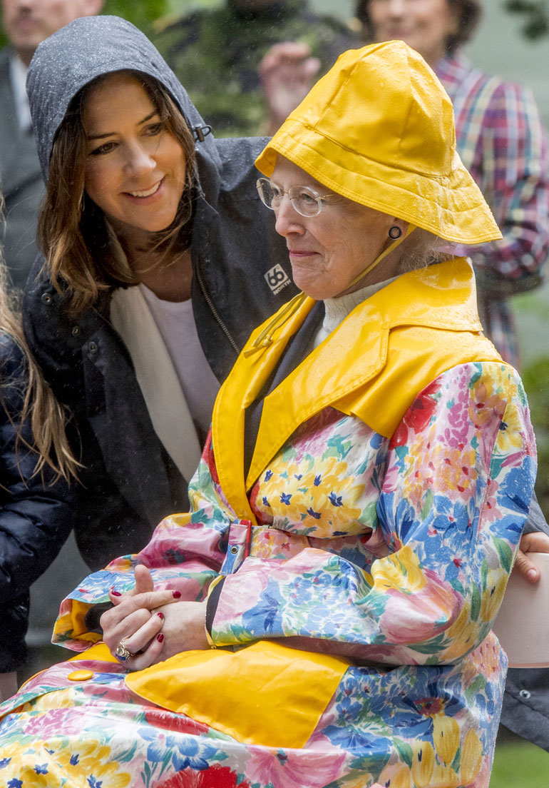 Tanskan kuningatar Margareeta ja kruununprinsessa Mary