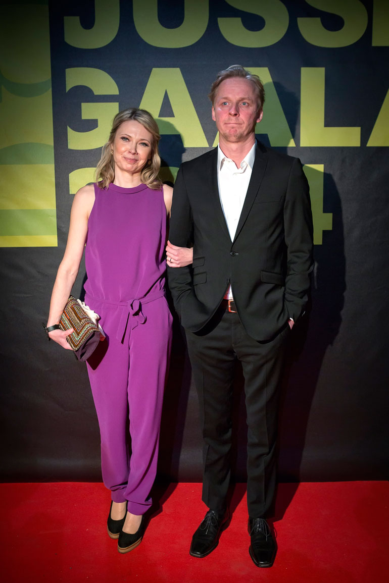 Eero Aho ja Teresa Meriläinen.