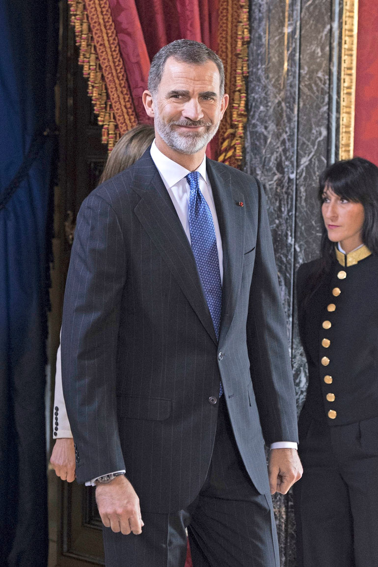 Espanjan kuningas Felipe juhlii viisikymppisiään.