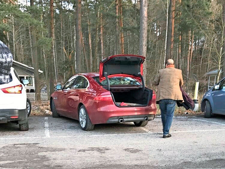 Juhani Tammisen auto.