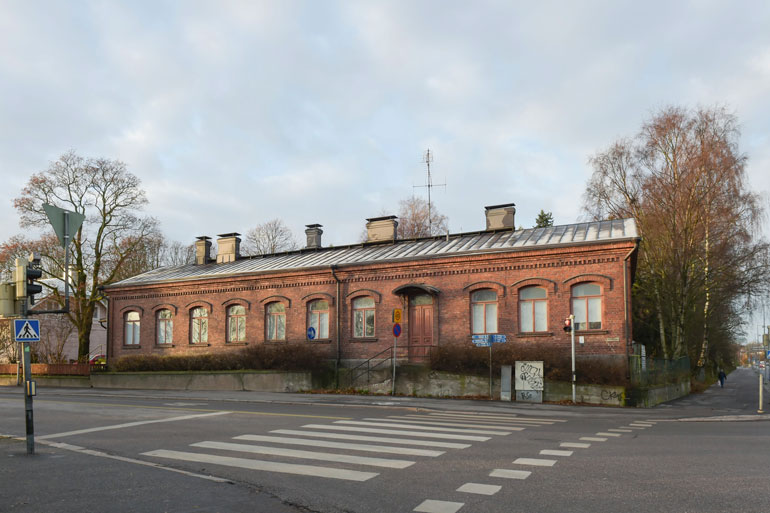 Remun koti sijaitsee aivan Helsingin Vanhankaupunginkosken tuntumassa.