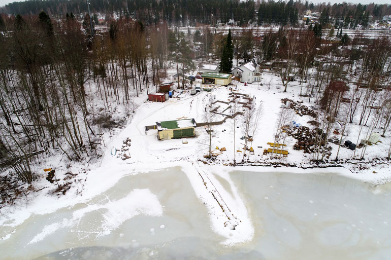 Juuso Hietasen tontti.