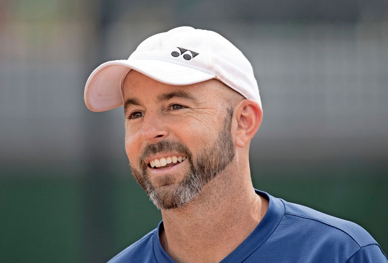 Povipommin hurmannut Jamie Delgado toimii tennistähti Andy Murrayn valmentajana.