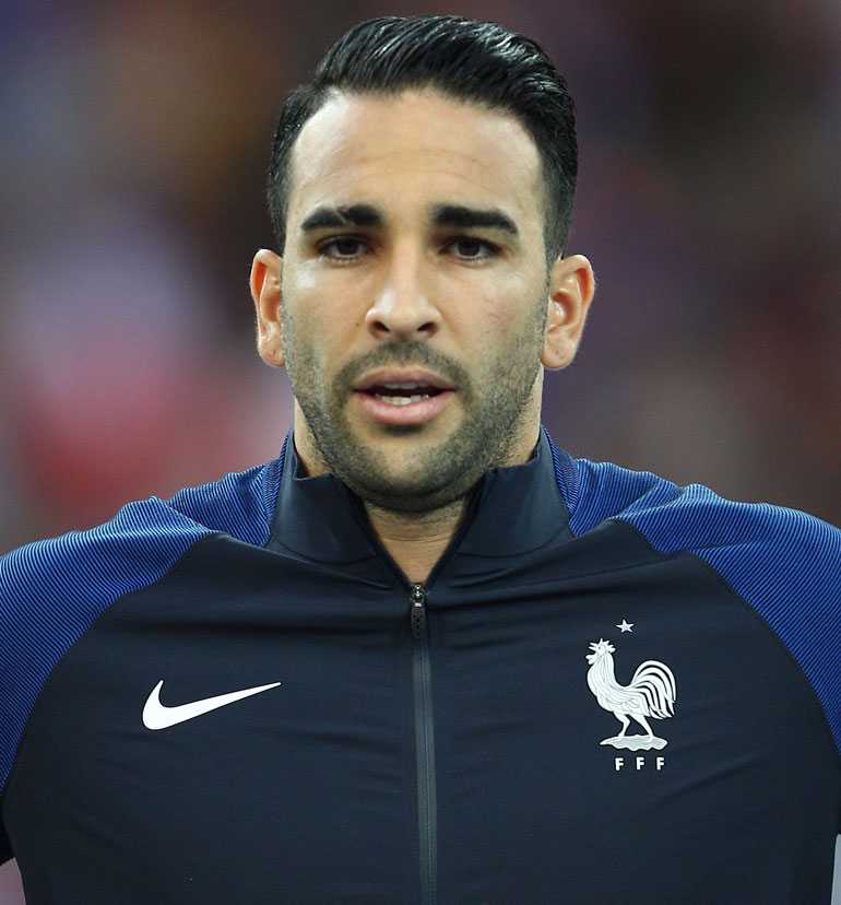 Adil Rami edusti Ranskaa vuoden 2016 EM-kisoissa.