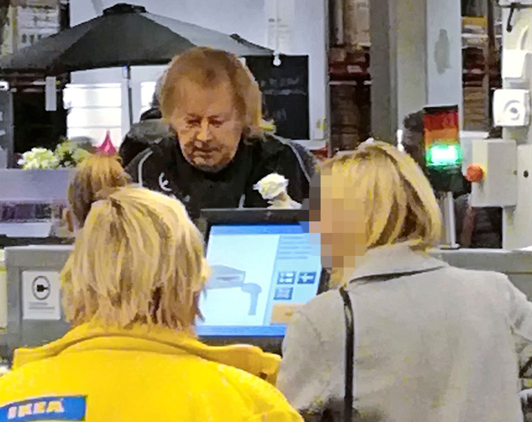 Danny jätskillä.