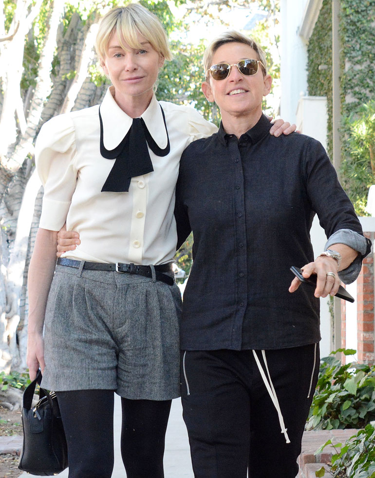 Portia de Rossi ja Ellen DeGeneres