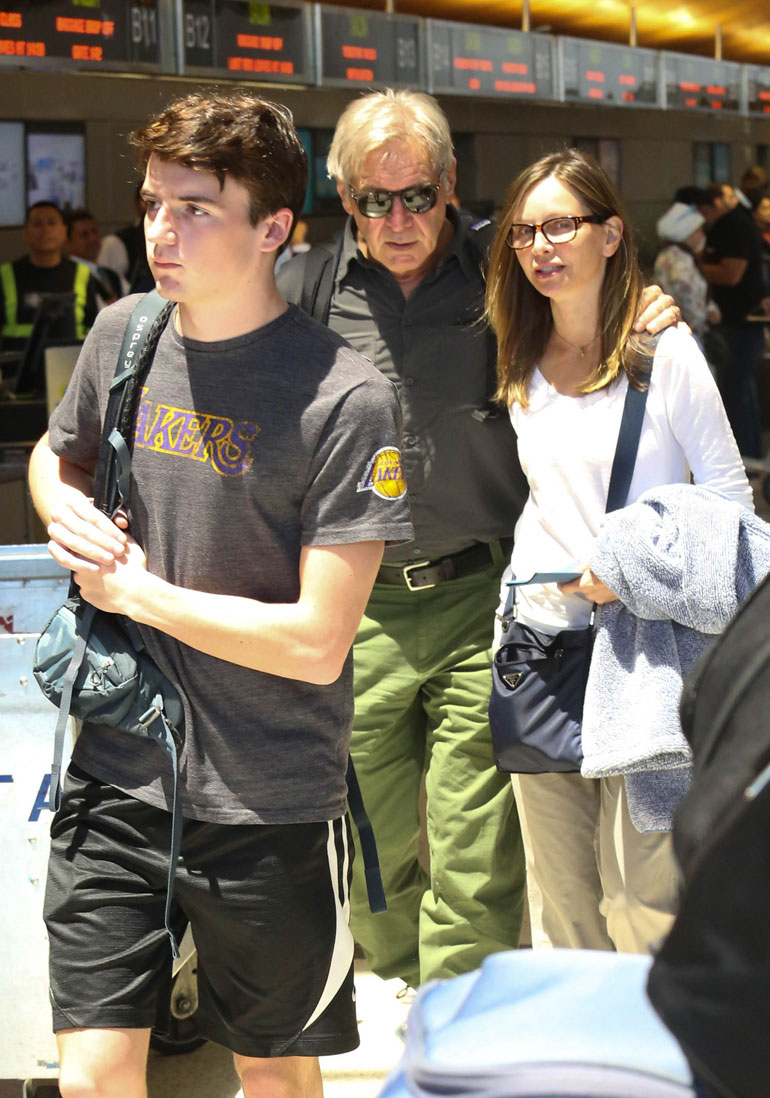 Harrison Ford, Calista Flockhart ja Liam Ford