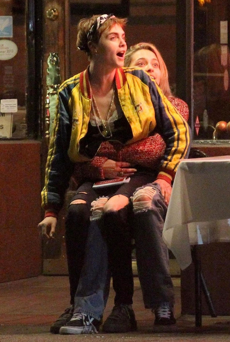 Paris Jackson ja Cara Delevingne