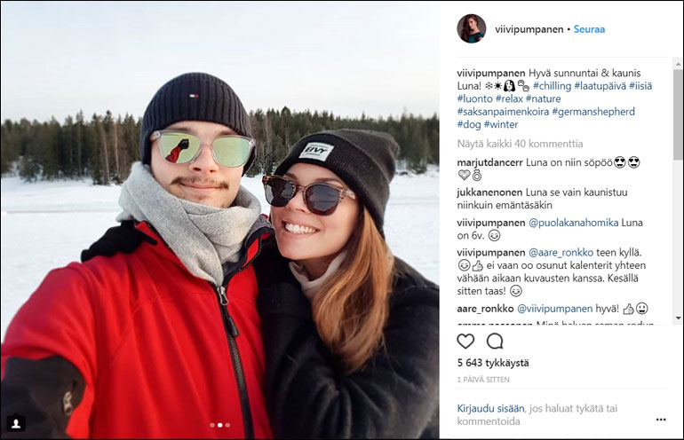 Viivi Pumpanen ja Otso