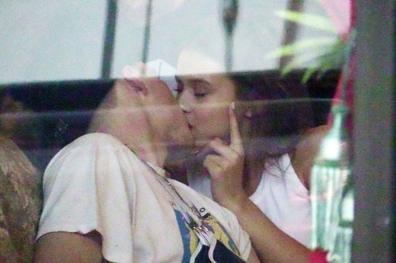 Brooklyn Beckham ja Lexi Wood suutelivat.