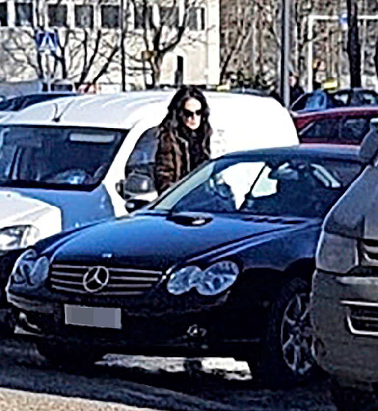 Kaarina Kivilahden auto.