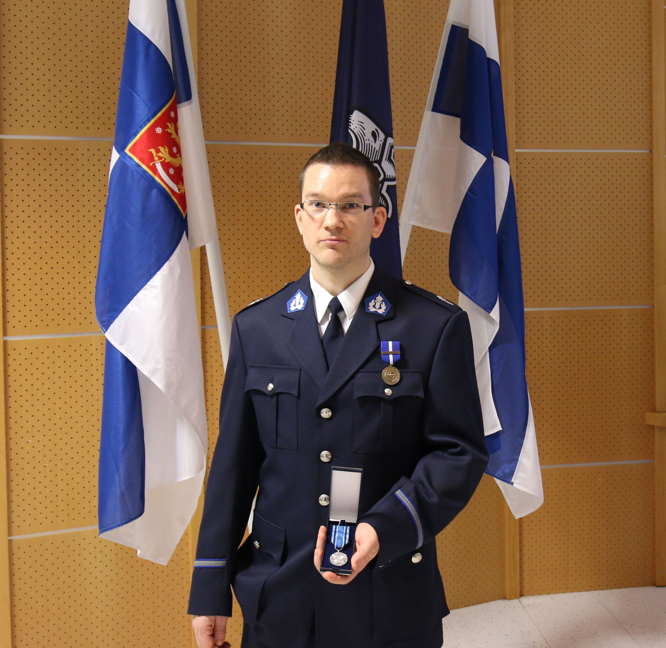 Tuomas Pelkonen palkittiin helmikuussa.
