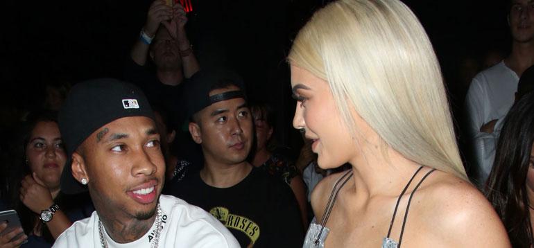 Tyga ja Kylie Jenner New Yorkin muotiviikoilla syyskuussa 2016