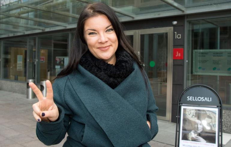 Hanna Pakarinen tsemppaa Saara Aaltoa: Maailman siisteintä!