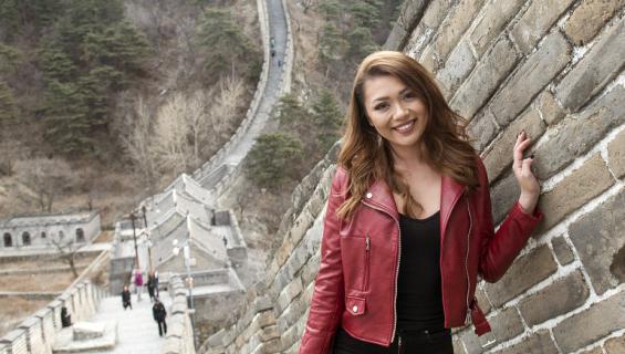 Shirly Kiinan muurilla