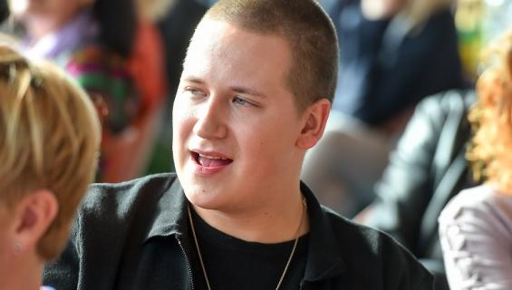 Nikke nautti kesäillasta.