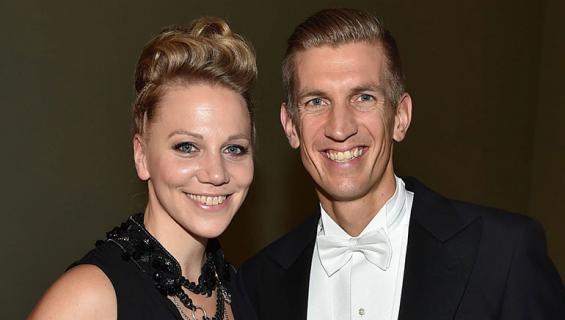 Anu ja Jarkko Nieminen linnanjuhlissa