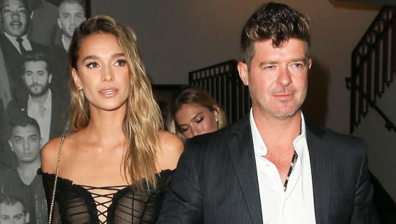 Robin Thicke ja April Love Geary